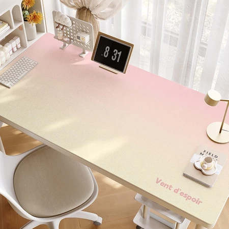 Gradient PU Leather Desk Mat – Minimalist & Aesthetic Workspace Accessory
