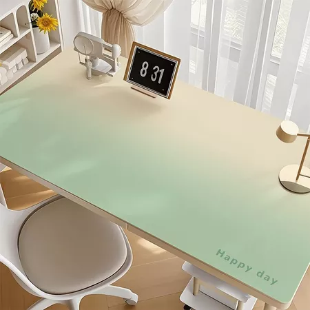 Gradient PU Leather Desk Mat – Minimalist & Aesthetic Workspace Accessory
