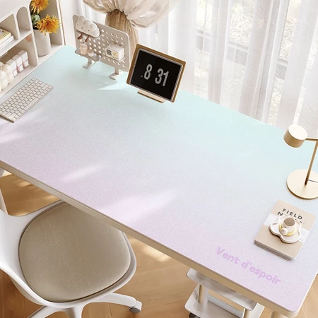 Gradient PU Leather Desk Mat – Minimalist & Aesthetic Workspace Accessory